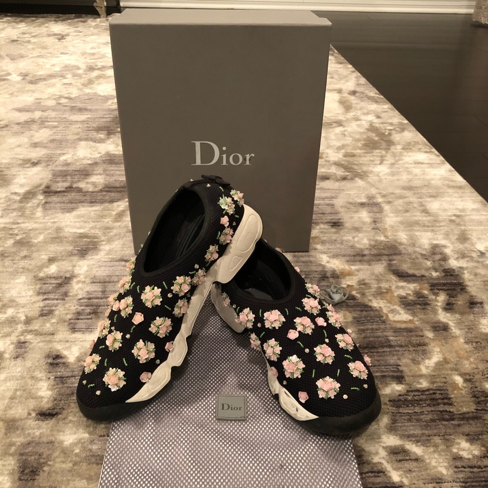Authentic Dior embellished sneakers - Picture 4 of 6